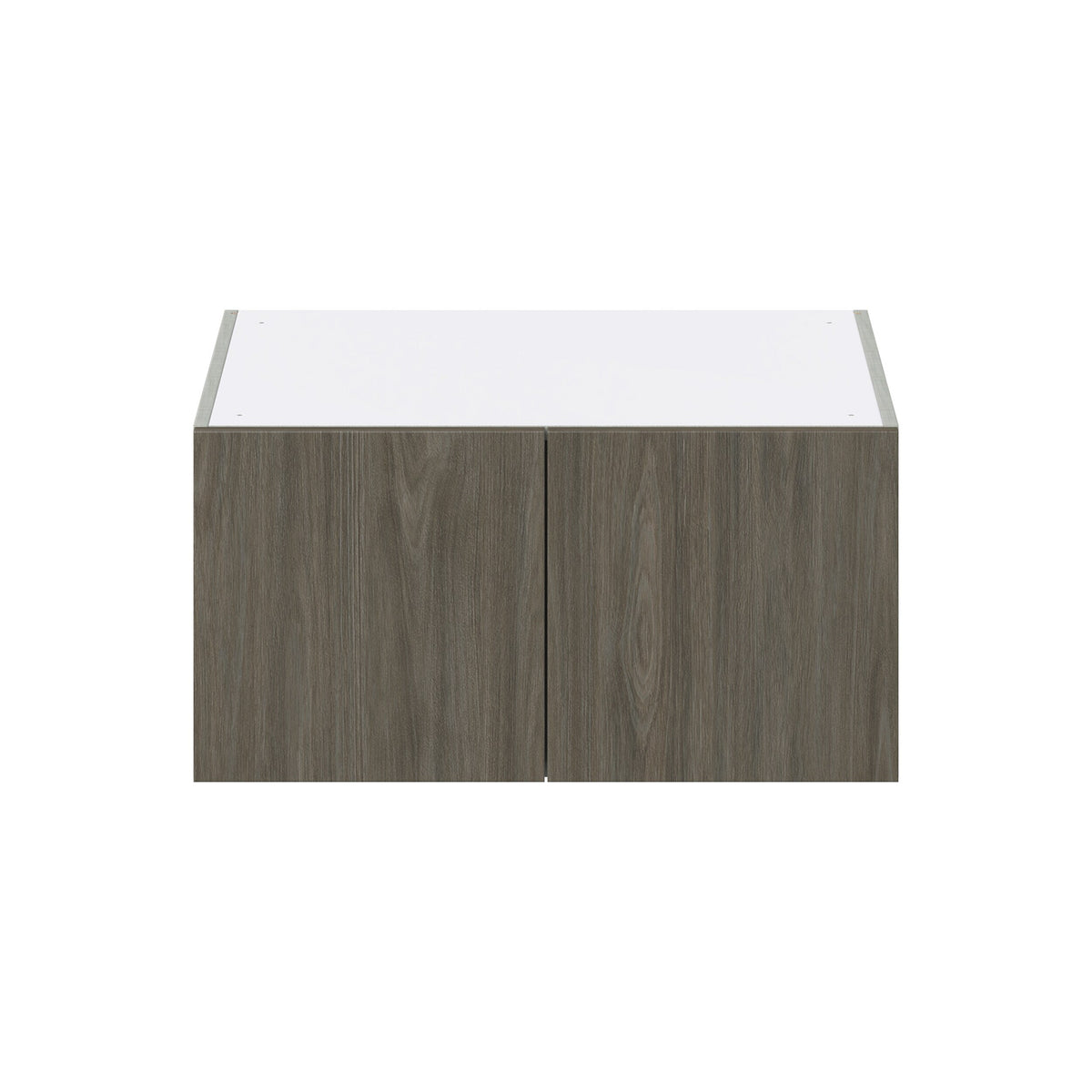 Hugo&Borg Savane 30-in W x 15-in H x 24-in D Textmel Wall Fully Assembled Cabinet (Flat Panel Slab Door Style)