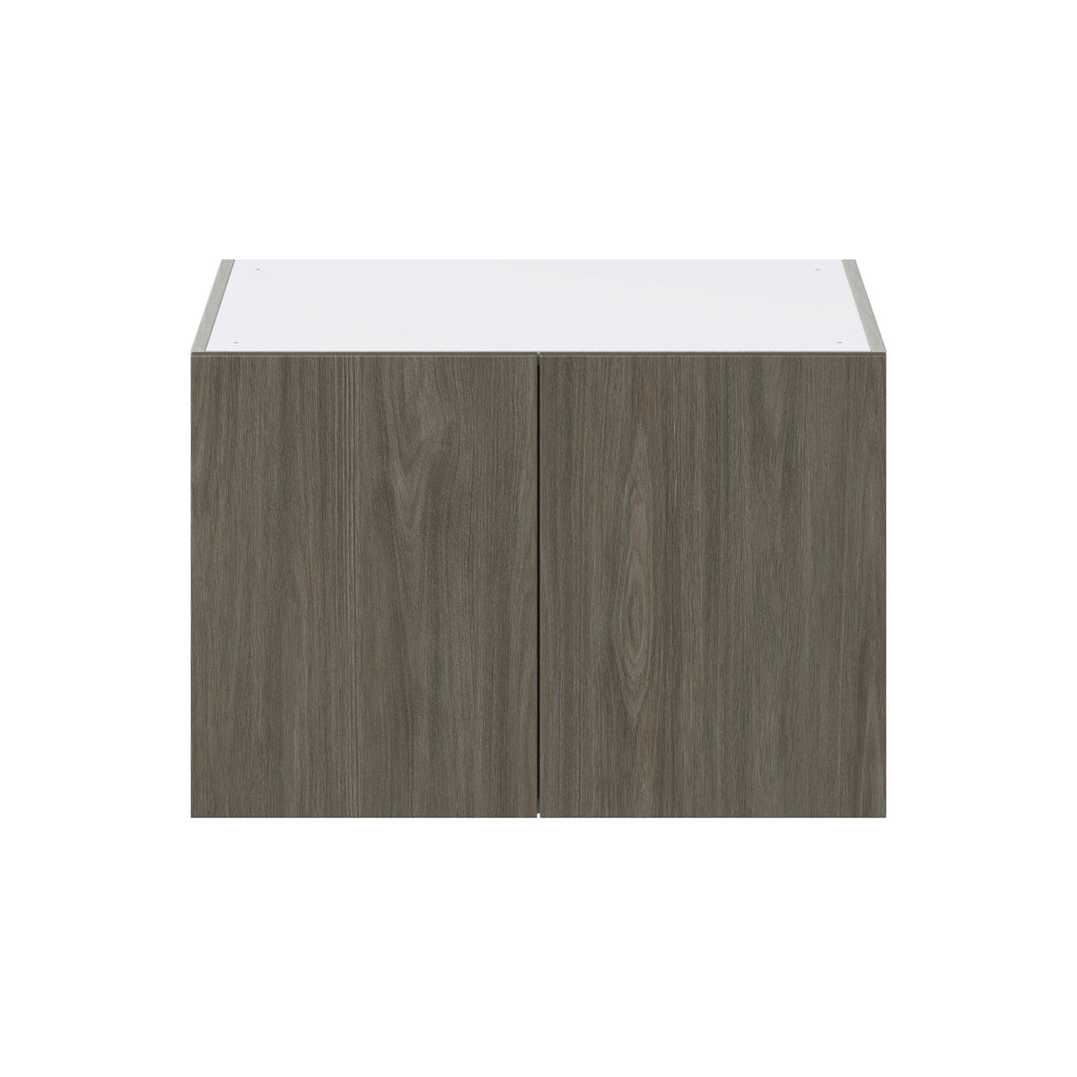 Hugo&Borg Savane 36-in W x 15-in H x 24-in D Textmel Wall Fully Assembled Cabinet (Flat Panel Slab Door Style)