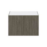 Hugo&Borg Savane 30-in W x 20-in H x 24-in D Textmel Wall Fully Assembled Cabinet (Flat Panel Slab Door Style)