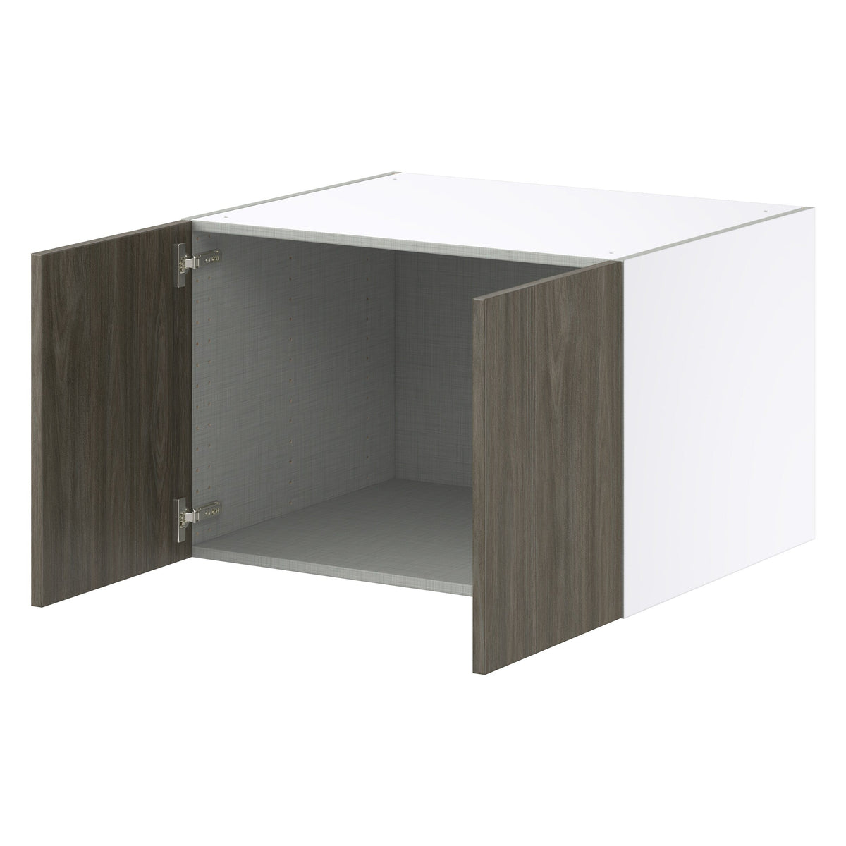 Hugo&Borg Savane 30-in W x 20-in H x 24-in D Textmel Wall Fully Assembled Cabinet (Flat Panel Slab Door Style)