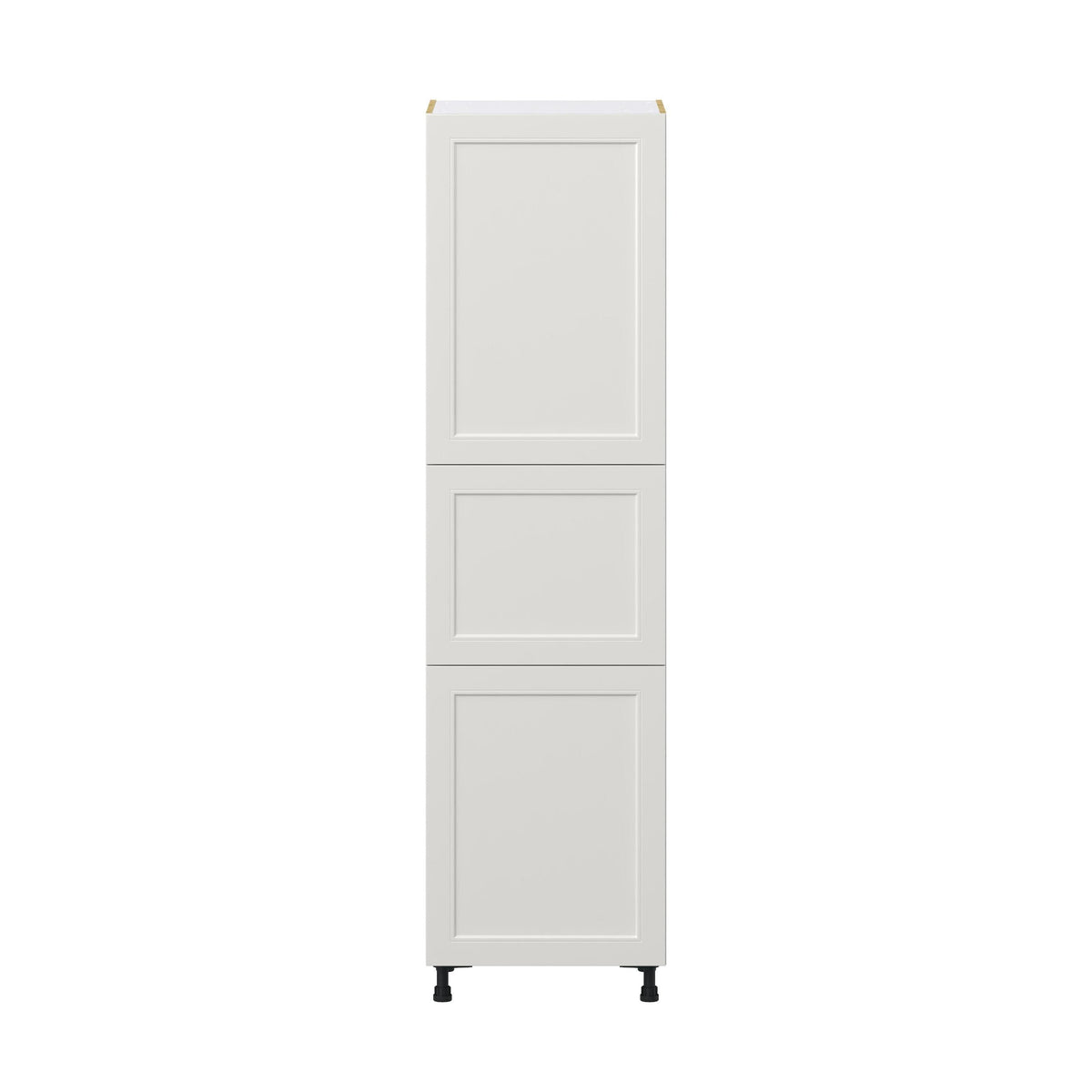 Hugo&Borg Belcourt 24-in W x 89.5-in H x 24-in D Gray Painted Pantry Fully Assembled Cabinet (Recessed Panel Shaker Door Style)