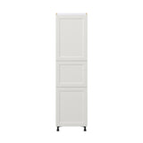 Hugo&Borg Belcourt 24-in W x 89.5-in H x 24-in D Gray Painted Pantry Fully Assembled Cabinet (Recessed Panel Shaker Door Style)