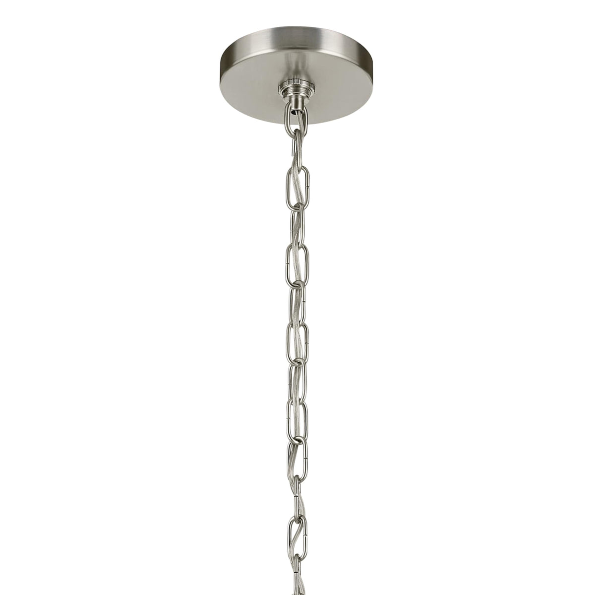 Kichler Birk 5-Light Brushed Nickel Farmhouse Chandelier
