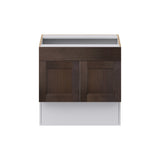 Hugo&Borg 30-in W x 30-in H x 21-in D Wood Sink Base Fully Assembled Cabinet (Recessed Panel Shaker Style)