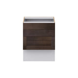 Hugo&Borg 24-in W x 30-in H x 21-in D Wood 3-Drawer Base Fully Assembled Cabinet (Recessed Panel Style)