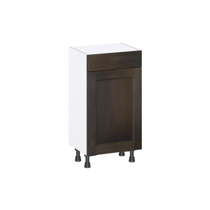 Hugo&Borg Montclaire 18-in W x 34.5-in H x 14-in D Wood 1-Drawer Base Fully Assembled Cabinet (Recessed Panel Shaker Style)