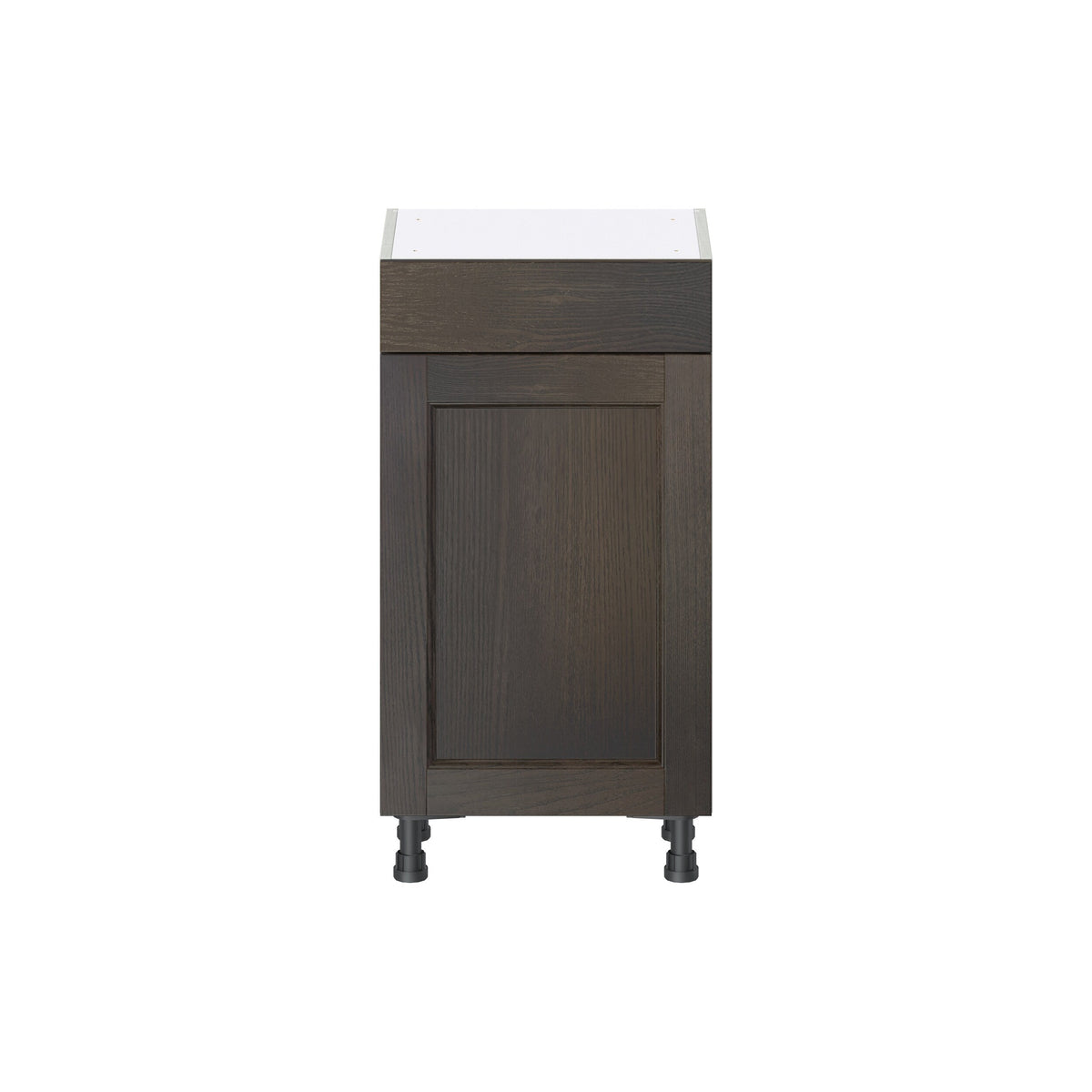Hugo&Borg Montclaire 18-in W x 34.5-in H x 14-in D Wood 1-Drawer Base Fully Assembled Cabinet (Recessed Panel Shaker Style)