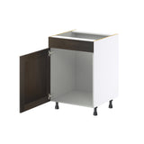 Hugo&Borg Montclaire 24-in W x 34.5-in H x 24-in D Wood Sink Base Fully Assembled Cabinet (Recessed Panel Shaker Style)