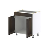Hugo&Borg Montclaire 30-in W x 34.5-in H x 24-in D Wood Sink Base Fully Assembled Cabinet (Recessed Panel Shaker Style)