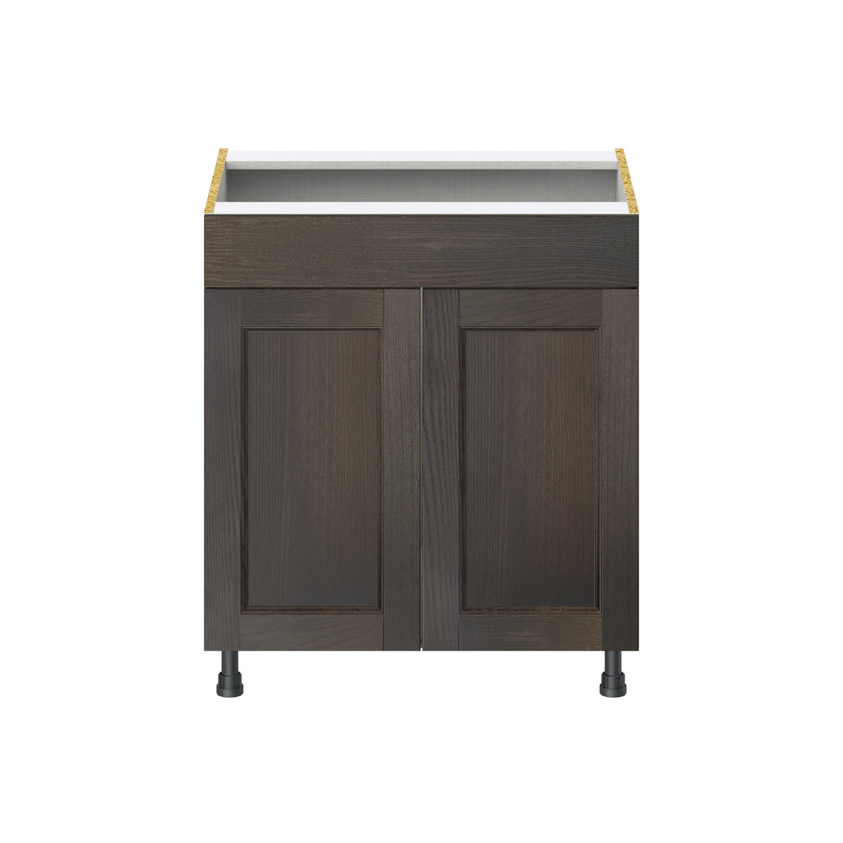 Hugo&Borg Montclaire 30-in W x 34.5-in H x 24-in D Wood Sink Base Fully Assembled Cabinet (Recessed Panel Shaker Style)