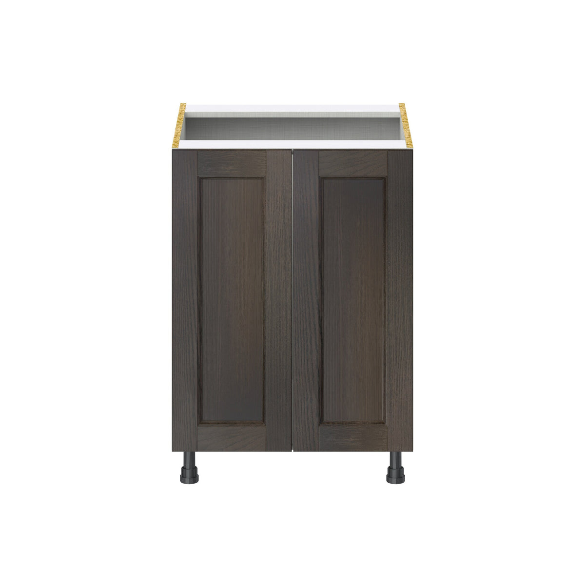 Hugo&Borg Montclaire 24-in W x 34.5-in H x 24-in D Wood Sink Base Fully Assembled Cabinet (Recessed Panel Shaker Style)