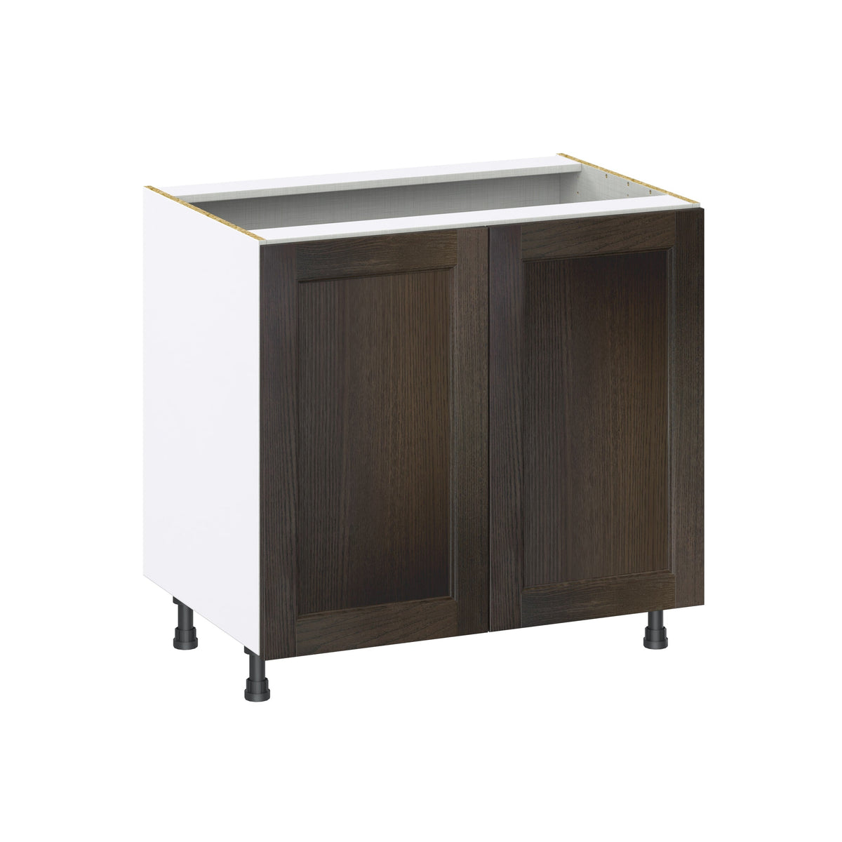 Hugo&Borg Montclaire 36-in W x 34.5-in H x 24-in D Wood Sink Base Fully Assembled Cabinet (Recessed Panel Shaker Style)