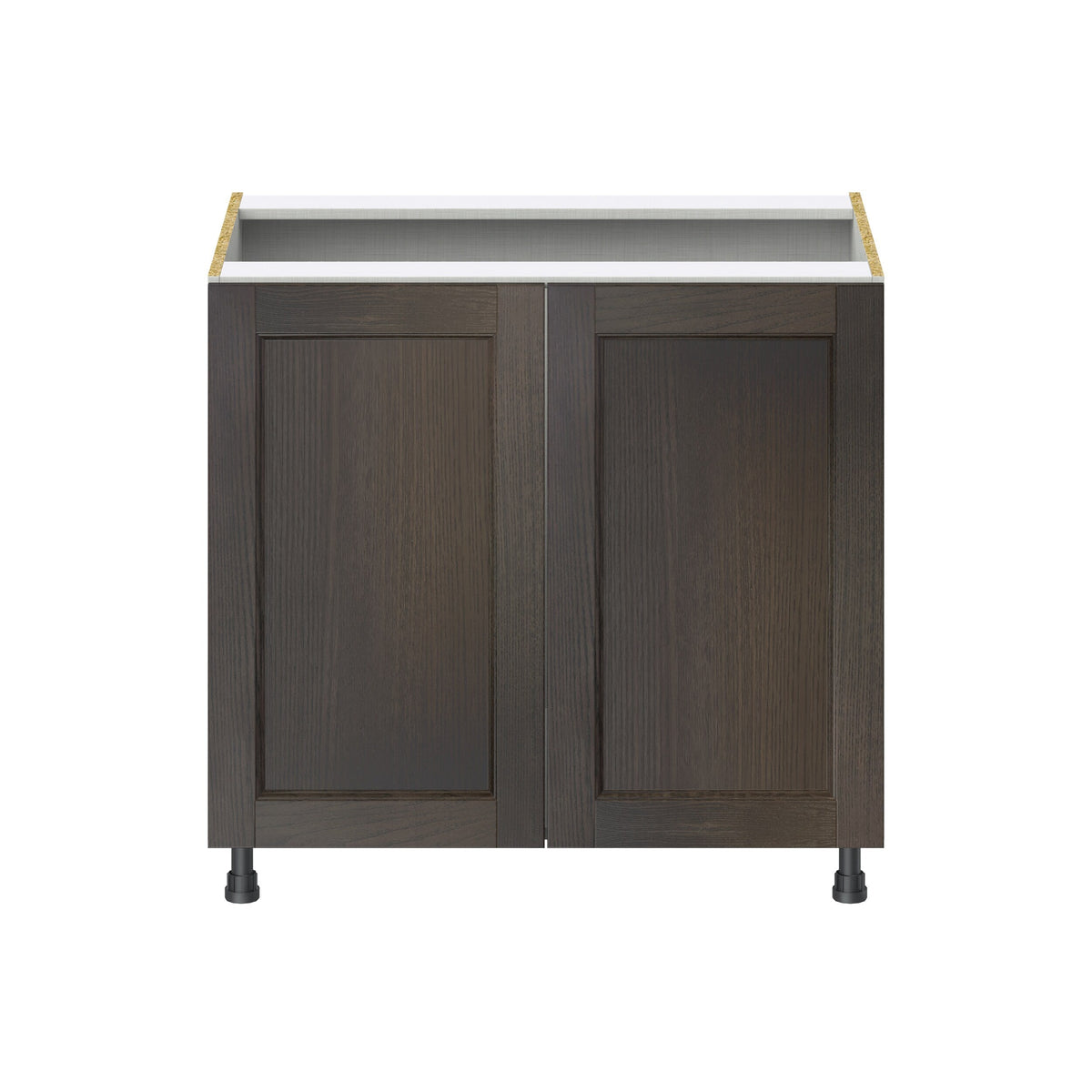 Hugo&Borg Montclaire 36-in W x 34.5-in H x 24-in D Wood Sink Base Fully Assembled Cabinet (Recessed Panel Shaker Style)
