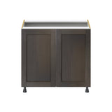 Hugo&Borg Montclaire 36-in W x 34.5-in H x 24-in D Wood Sink Base Fully Assembled Cabinet (Recessed Panel Shaker Style)