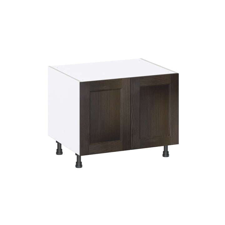 Hugo&Borg Montclaire 30-in W x 24.5-in H x 24-in D Wood Sink Base Fully Assembled Cabinet (Recessed Panel Shaker Style)