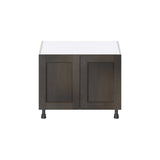 Hugo&Borg Montclaire 30-in W x 24.5-in H x 24-in D Wood Sink Base Fully Assembled Cabinet (Recessed Panel Shaker Style)