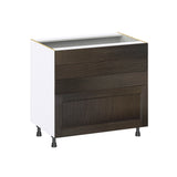 Hugo&Borg Montclaire 36-in W x 34.5-in H x 24-in D Wood 4-Drawer Base Fully Assembled Cabinet (Recessed Panel Style)