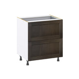 Hugo&Borg Montclaire 30-in W x 34.5-in H x 24-in D Wood 3-Drawer Base Fully Assembled Cabinet (Recessed Panel Style)