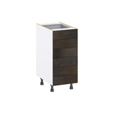 Hugo&Borg Montclaire 15-in W x 34.5-in H x 24-in D Wood 6-Drawer Base Fully Assembled Cabinet (Recessed Panel Style)