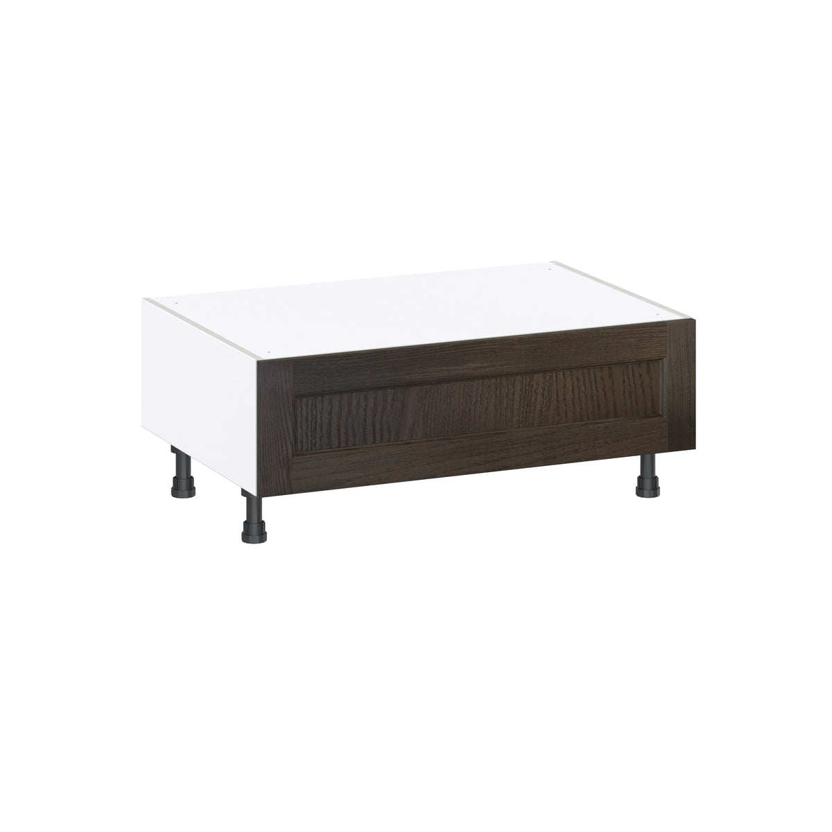Hugo&Borg Montclaire 36-in W x 14.5-in H x 24-in D Wood 1-Drawer Base Fully Assembled Cabinet (Recessed Panel Style)