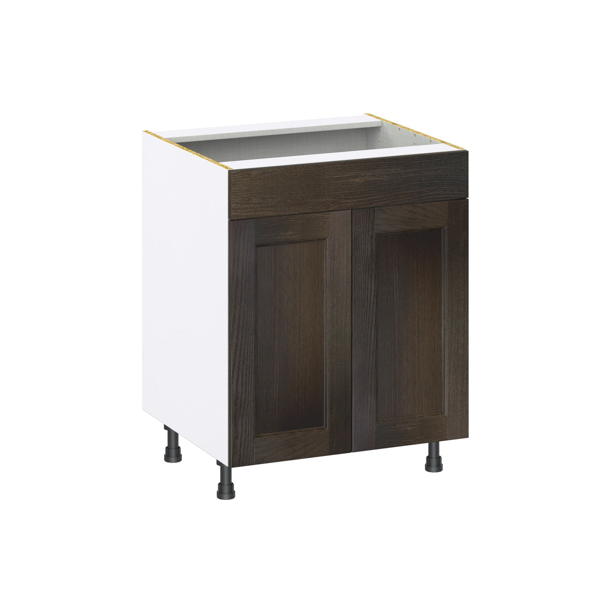 Hugo&Borg Montclaire 27-in W x 34.5-in H x 24-in D Wood Sink Base Fully Assembled Cabinet (Recessed Panel Shaker Style)