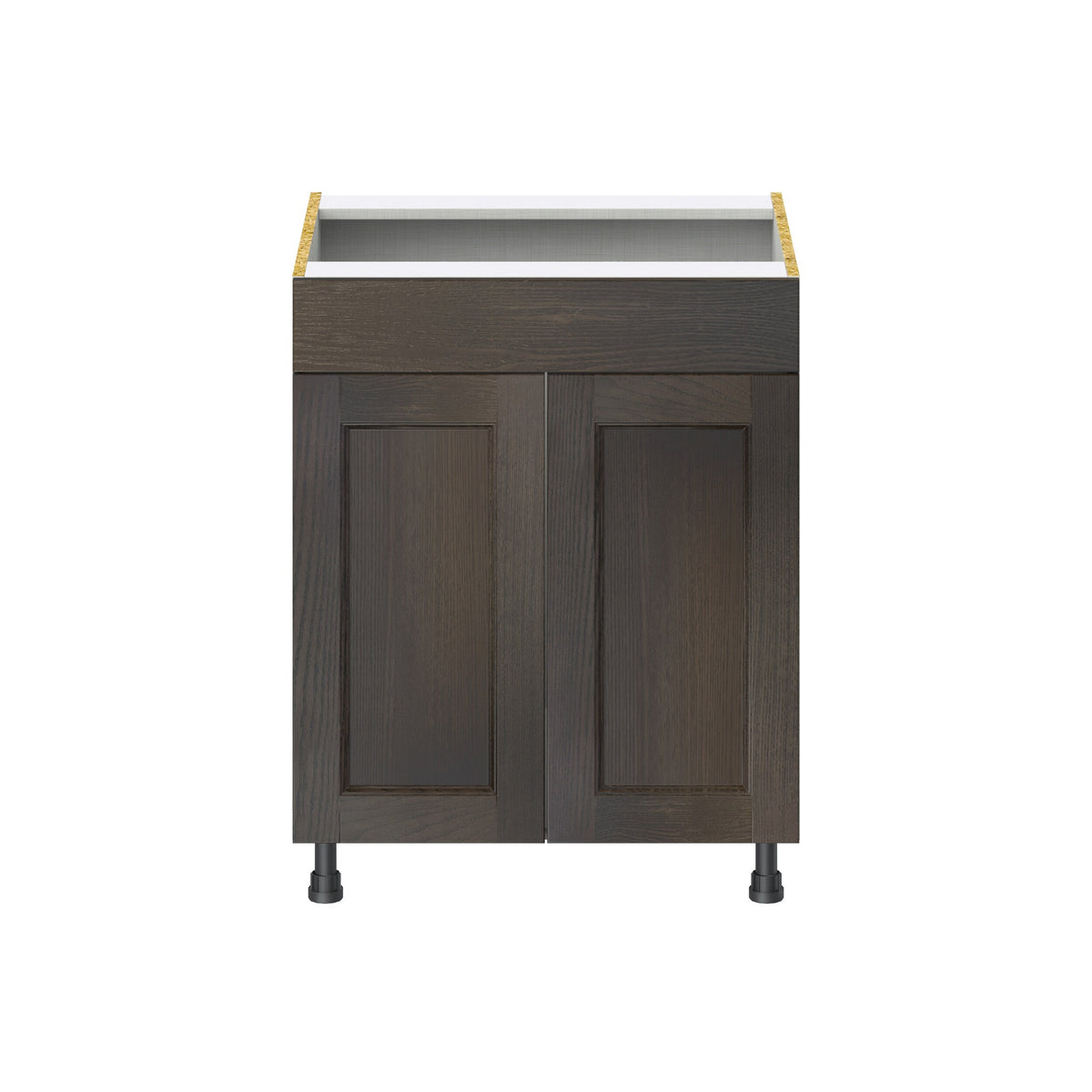 Hugo&Borg Montclaire 27-in W x 34.5-in H x 24-in D Wood Sink Base Fully Assembled Cabinet (Recessed Panel Shaker Style)
