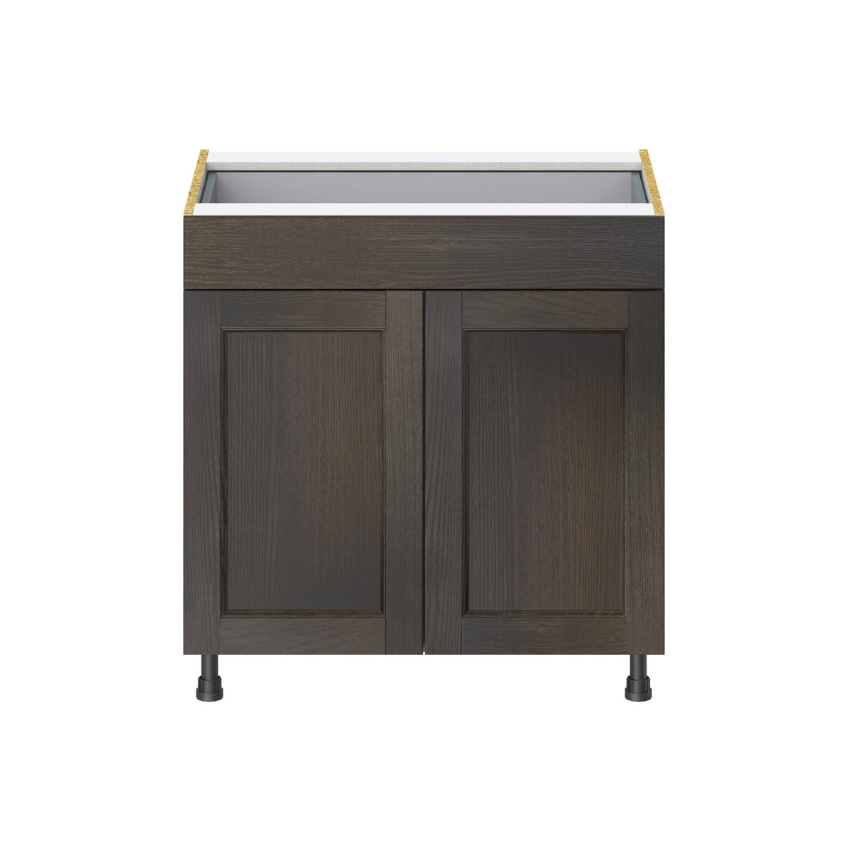 Hugo&Borg Montclaire 33-in W x 34.5-in H x 24-in D Wood 1-Drawer Base Fully Assembled Cabinet (Recessed Panel Shaker Style)
