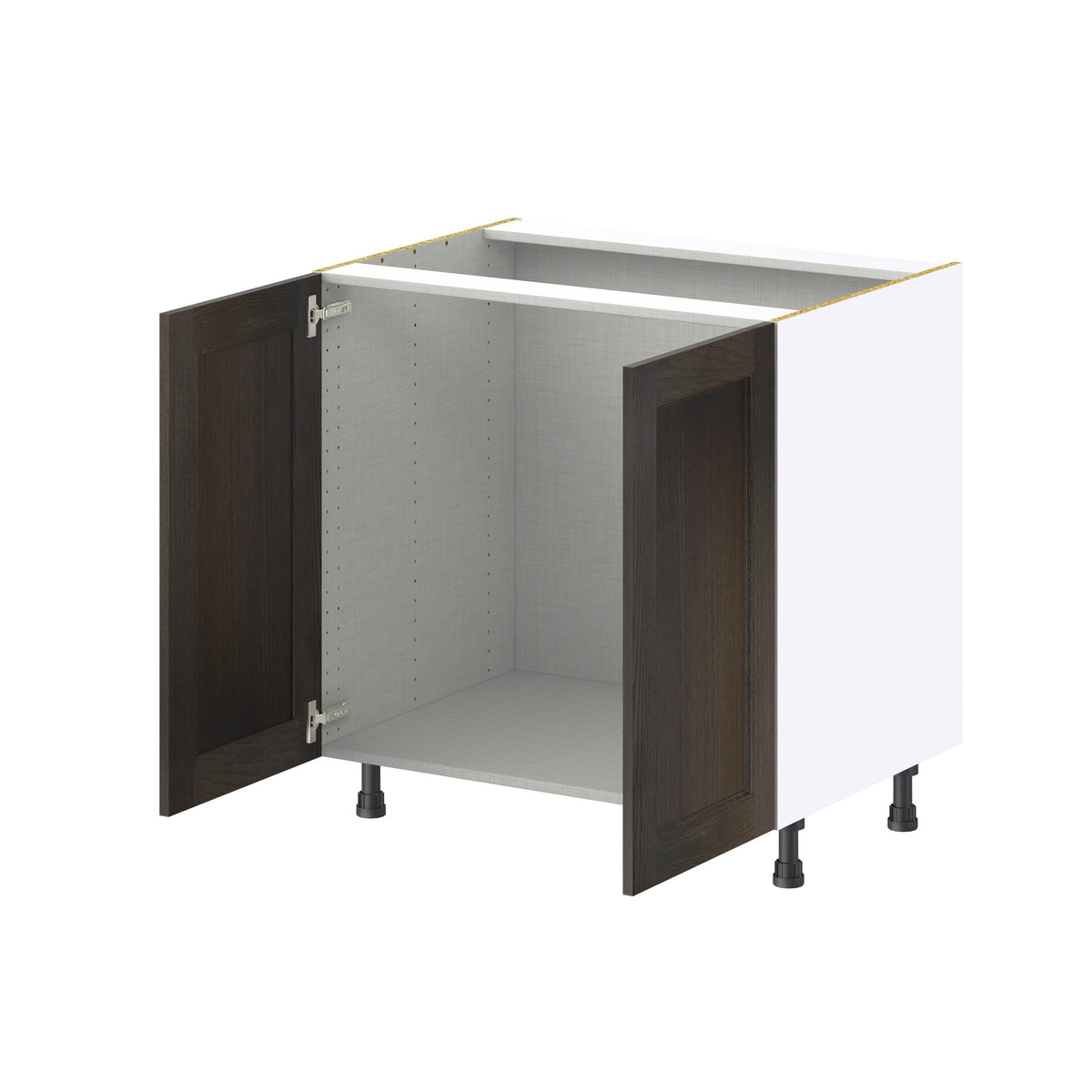 Hugo&Borg Montclaire 33-in W x 34.5-in H x 24-in D Wood Sink Base Fully Assembled Cabinet (Recessed Panel Shaker Style)