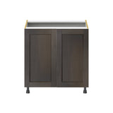 Hugo&Borg Montclaire 33-in W x 34.5-in H x 24-in D Wood Sink Base Fully Assembled Cabinet (Recessed Panel Shaker Style)