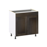 Hugo&Borg Montclaire 33-in W x 34.5-in H x 24-in D Wood Sink Base Fully Assembled Cabinet (Recessed Panel Shaker Style)
