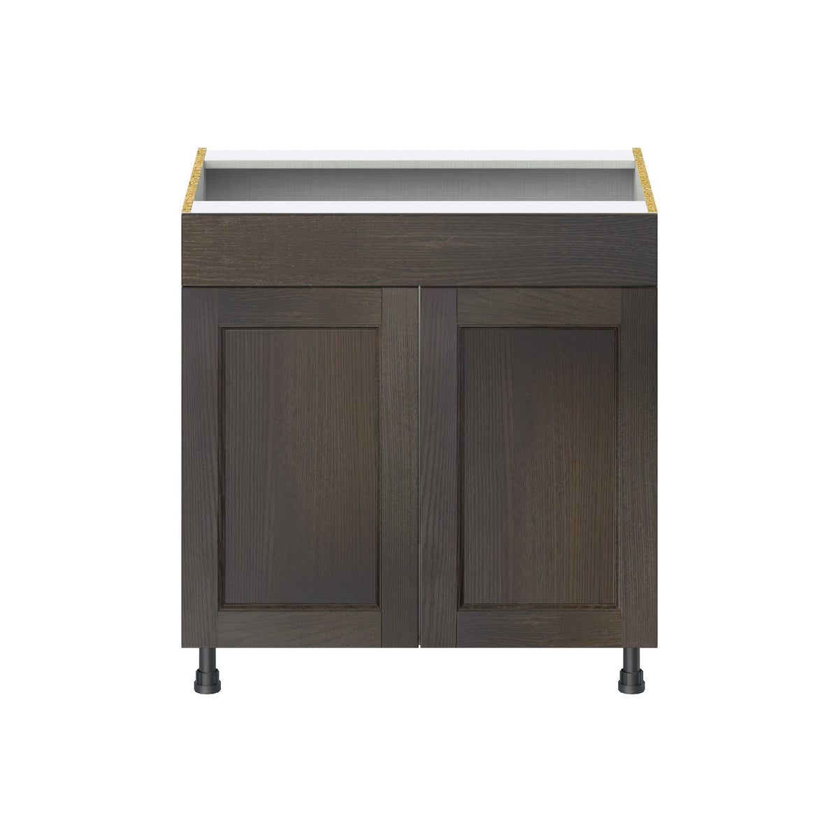 Hugo&Borg Montclaire 33-in W x 34.5-in H x 24-in D Wood Sink Base Fully Assembled Cabinet (Recessed Panel Shaker Style)