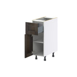 Hugo&Borg Montclaire 12-in W x 34.5-in H x 25-in D Wood 1-Drawer Base Fully Assembled Cabinet (Recessed Panel Shaker Style)