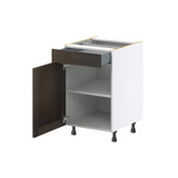 Hugo&Borg Montclaire 21-in W x 34.5-in H x 24-in D Wood 1-Drawer Base Fully Assembled Cabinet (Recessed Panel Shaker Style)