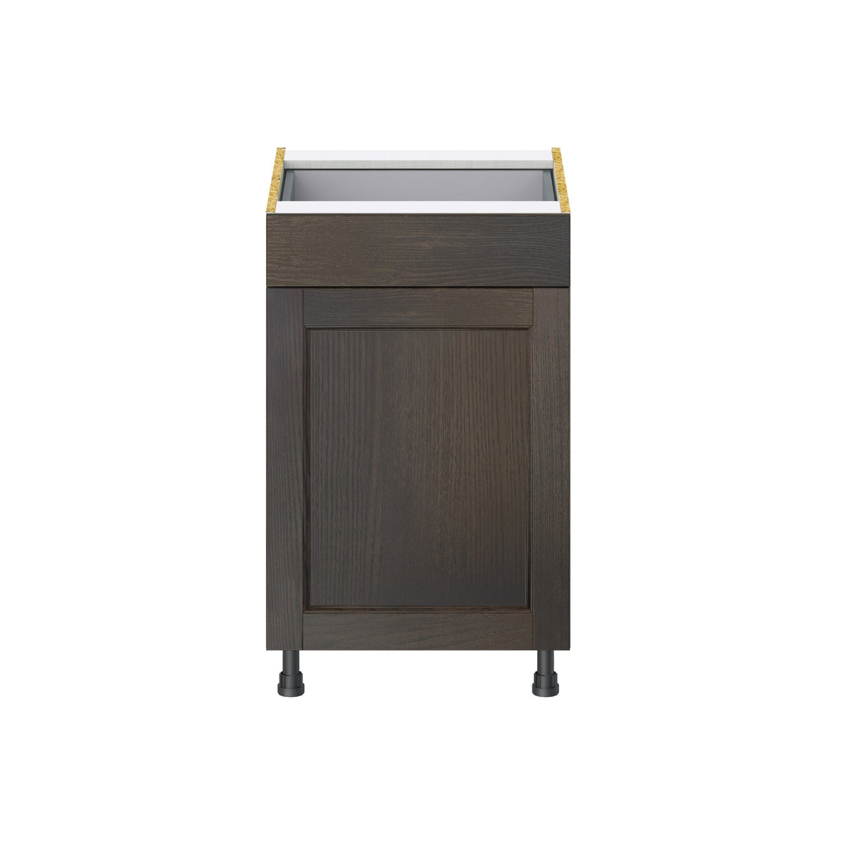 Hugo&Borg Montclaire 21-in W x 34.5-in H x 24-in D Wood 1-Drawer Base Fully Assembled Cabinet (Recessed Panel Shaker Style)
