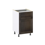 Hugo&Borg Montclaire 21-in W x 34.5-in H x 25-in D Wood 1-Drawer Base Fully Assembled Cabinet (Recessed Panel Shaker Style)