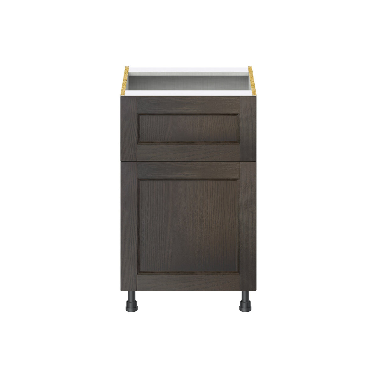 Hugo&Borg Montclaire 21-in W x 34.5-in H x 25-in D Wood 1-Drawer Base Fully Assembled Cabinet (Recessed Panel Shaker Style)