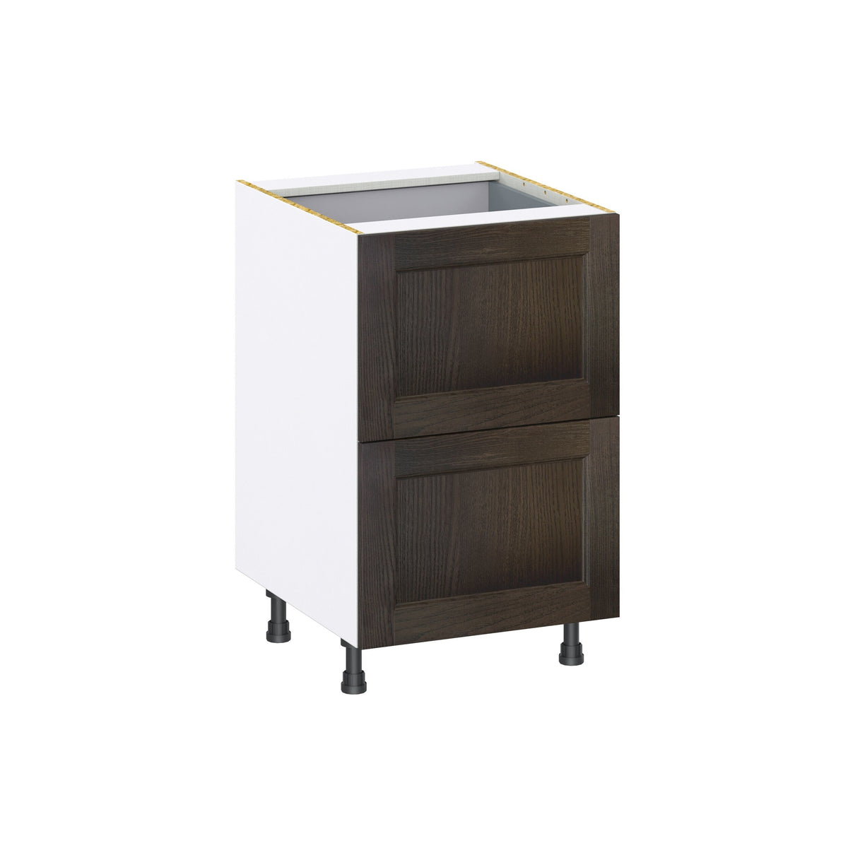 Hugo&Borg Montclaire 21-in W x 34.5-in H x 24-in D Wood 3-Drawer Base Fully Assembled Cabinet (Recessed Panel Style)