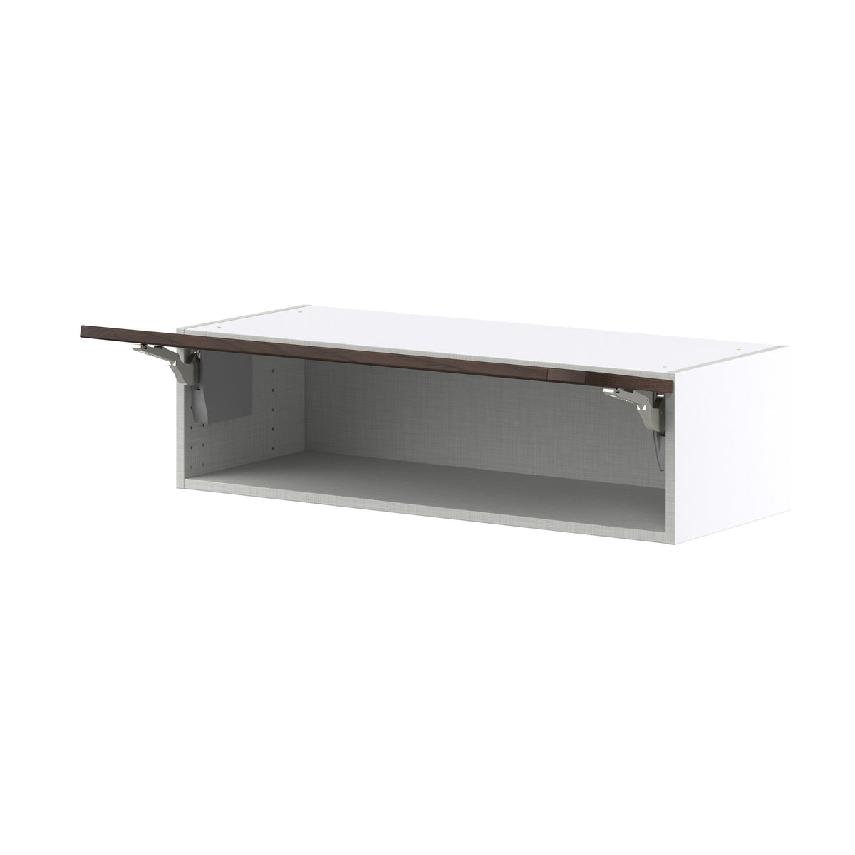 Hugo&Borg Montclaire 36-in W x 10-in H x 14-in D Wood Wall Fully Assembled Cabinet (Recessed Panel Shaker Door Style)