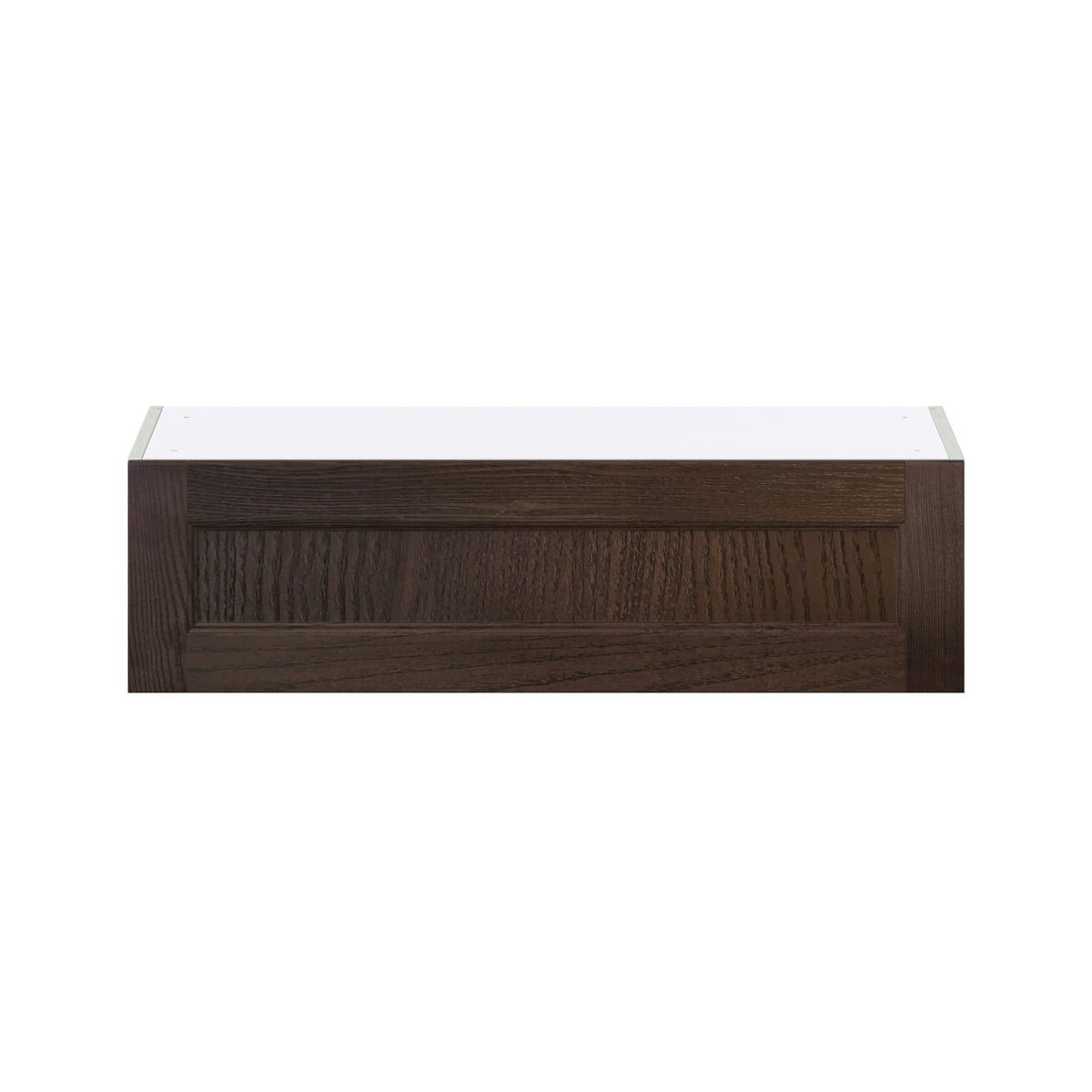 Hugo&Borg Montclaire 36-in W x 10-in H x 14-in D Wood Wall Fully Assembled Cabinet (Recessed Panel Shaker Door Style)