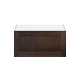 Hugo&Borg Montclaire 30-in W x 15-in H x 24-in D Wood Wall Fully Assembled Cabinet (Recessed Panel Shaker Door Style)