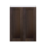 Hugo&Borg Montclaire 27-in W x 35-in H x 14-in D Wood Wall Fully Assembled Cabinet (Recessed Panel Shaker Door Style)