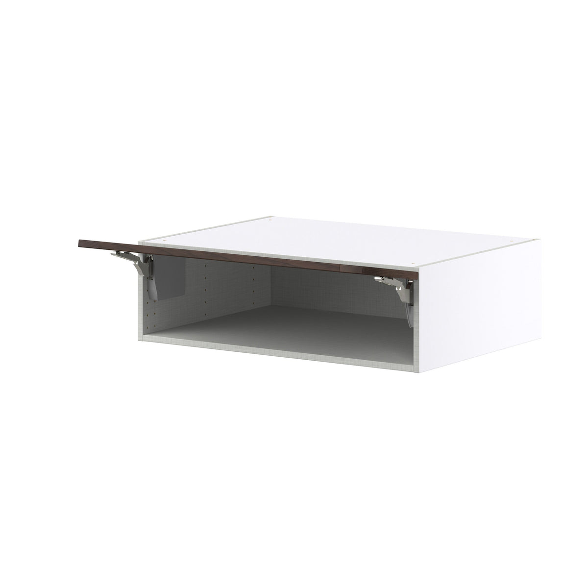 Hugo&Borg Montclaire 33-in W x 10-in H x 24-in D Wood Wall Fully Assembled Cabinet (Recessed Panel Shaker Door Style)