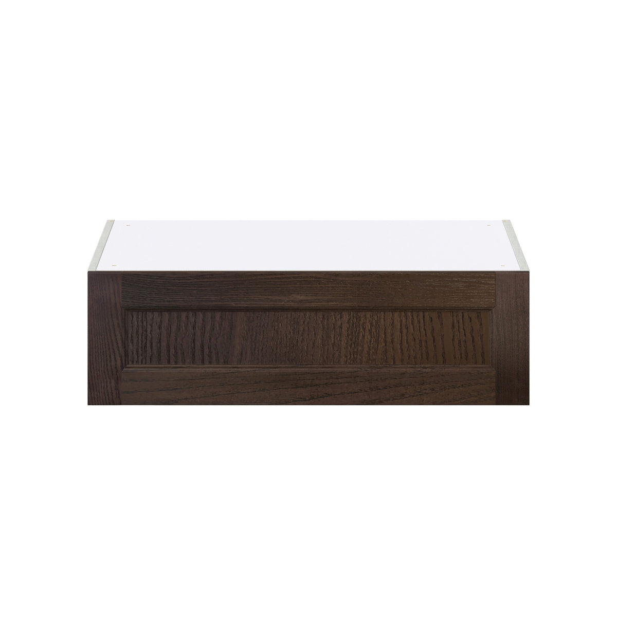 Hugo&Borg Montclaire 33-in W x 10-in H x 24-in D Wood Wall Fully Assembled Cabinet (Recessed Panel Shaker Door Style)