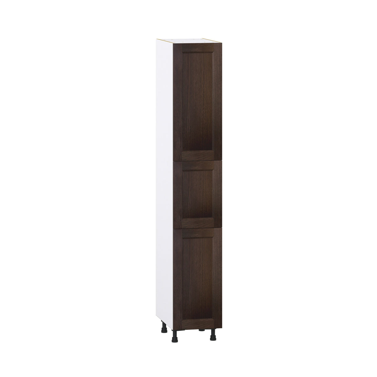 Hugo&Borg Montclaire 15-in W x 89.5-in H x 24-in D Wood Pantry Fully Assembled Cabinet (Recessed Panel Shaker Door Style)