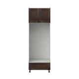 Hugo&Borg Montclaire 30-in W x 89.5-in H x 24-in D Wood 1-Drawer Single or Double Oven Pantry Fully Assembled Cabinet (Recessed Panel Shaker Style)