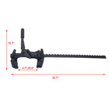 Maocao Hoom 32.7-in Black Steel Alignment Tool For Metal Fence