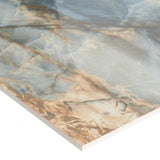 Vision Stone Blue 24x48 Polished Porcelain Tile Sample
