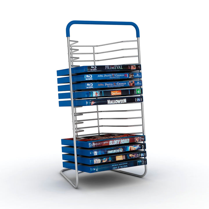 Maocao Hoom Silver Contemporary/Modern Metal Media Cabinet