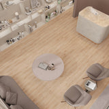 Lucida USA GlueCore Pro Perla Brown 28-mil x 7-in W x 48-in L Waterproof Glue Down Luxury Vinyl Plank Flooring (23.5-sq ft/ Carton)
