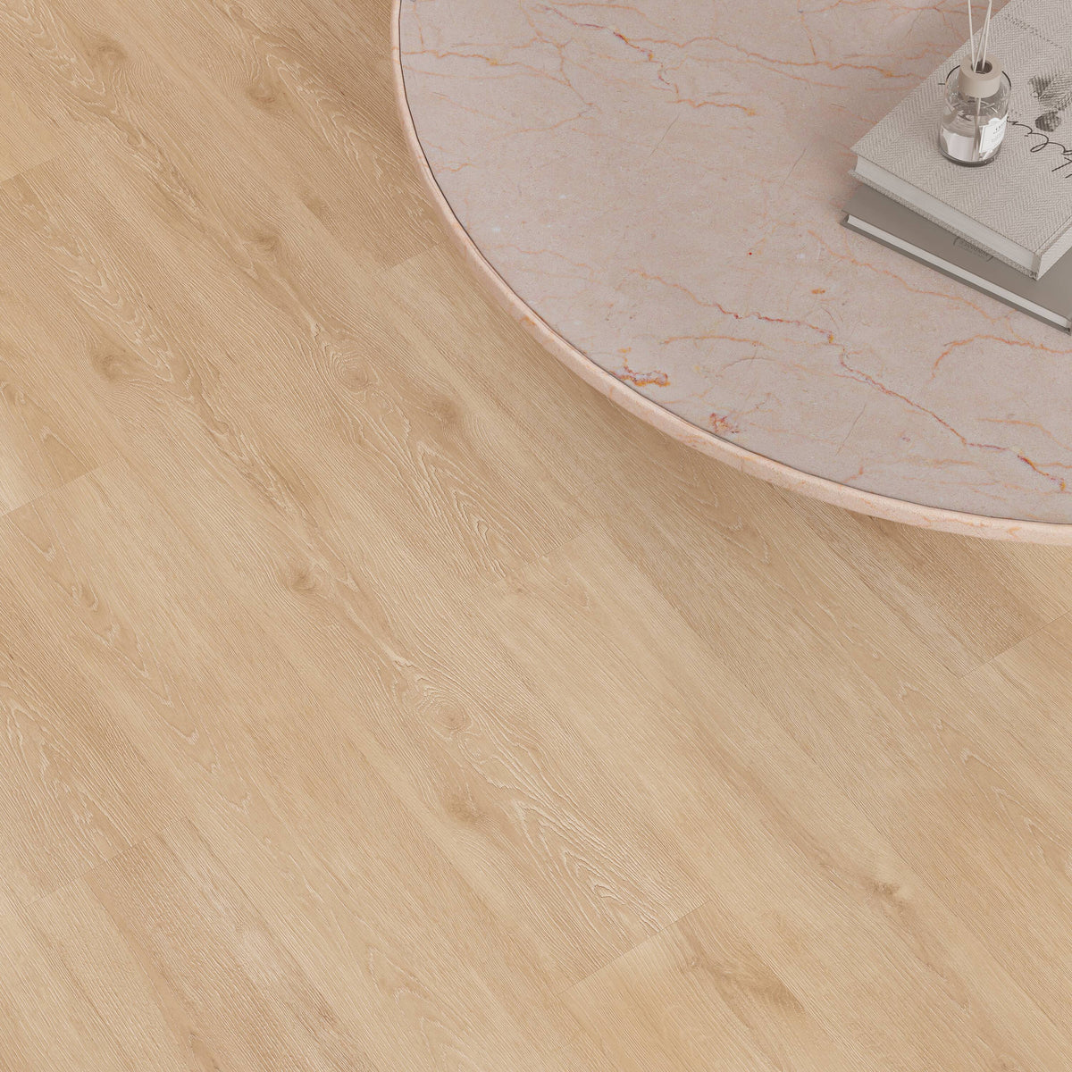 Lucida USA GlueCore Pro Perla Brown 28-mil x 7-in W x 48-in L Waterproof Glue Down Luxury Vinyl Plank Flooring (23.5-sq ft/ Carton)
